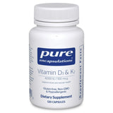 Pure EncapsulationsVitamin D3 & K2 Capsules 120ct
