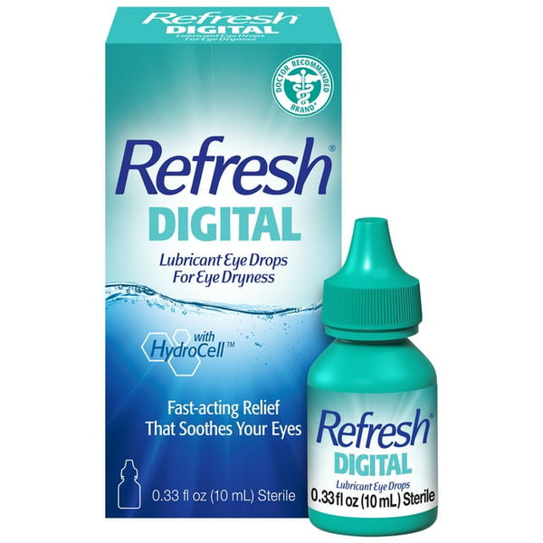 Refresh Digital Lubricant Eye Drops 0.33oz