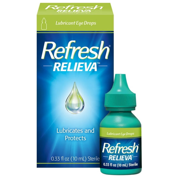 Refresh Relieva Lubricant & Protect Eye Drops 0.33oz