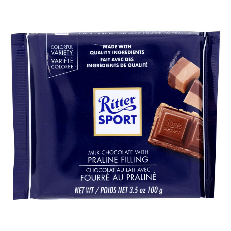 Ritter Sport Milk Chocolate Praline Ba3.5oz