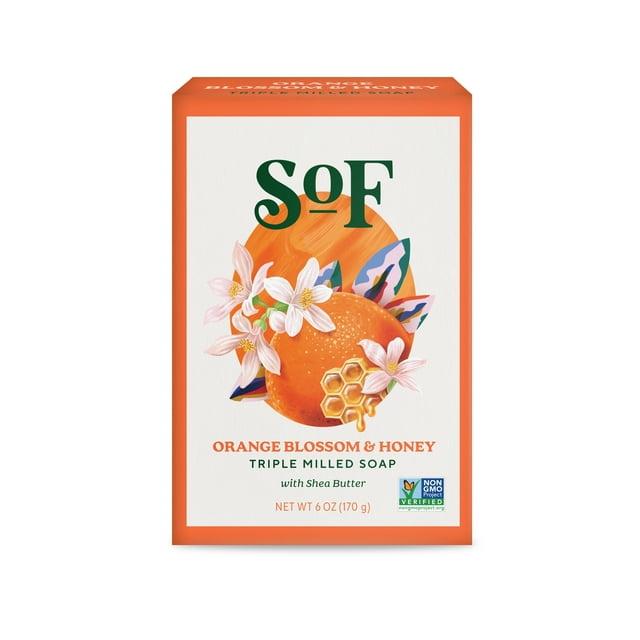 South Of France Orange Blossom Bar Soap 6oz
