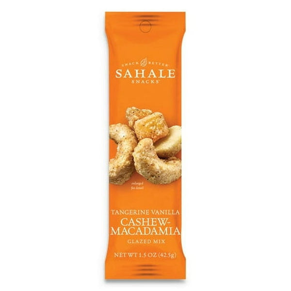 Tangerine Vanilla Cashew Macadamia Glazed Mix 1.5oz