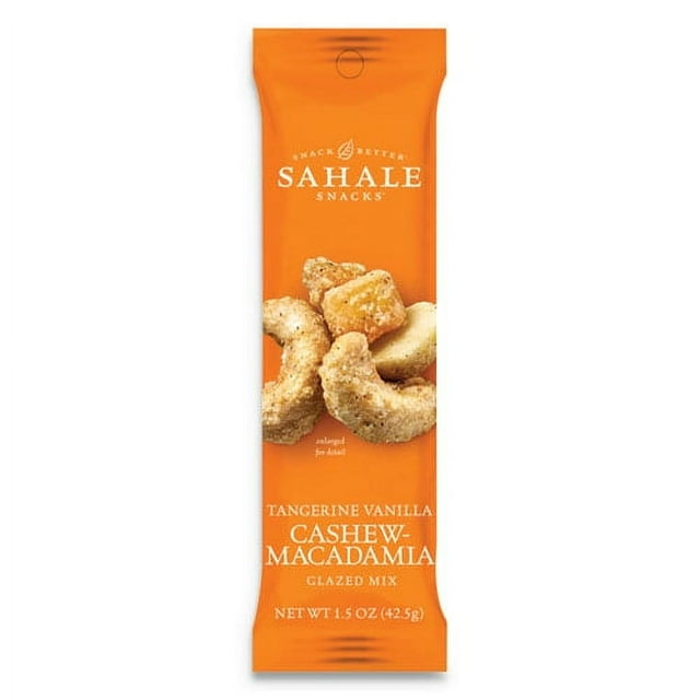 Tangerine Vanilla Cashew Macadamia Glazed Mix 1.5oz