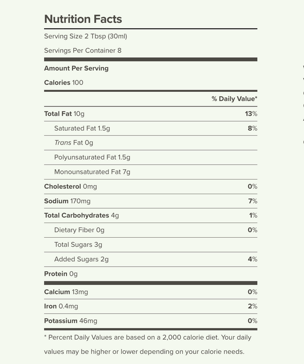 Primal Kitchen Cilantro Lime Sauce 8oz