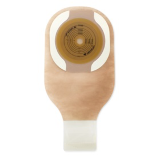 Hollister Premier One-Piece Drainable Ostomy Pouch Flat Flextend Barrier Lock 'n Roll Microseal Closure 2.5 8331X10