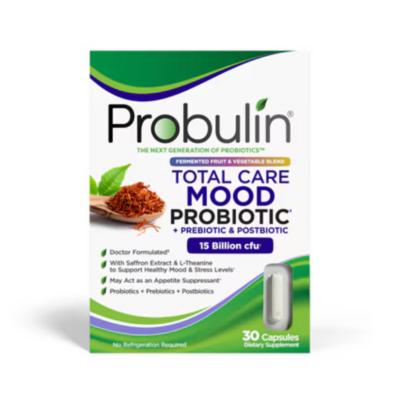 Probulin Total Care Mood Probiotic Capsules 30ct