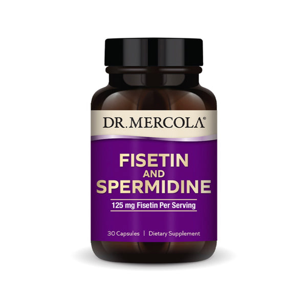 Dr. Mercola Fisetin and Spermidine 30 Capsules