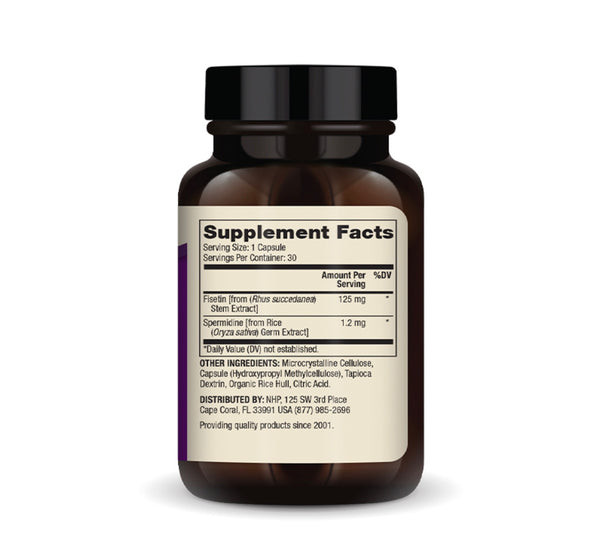 Dr. Mercola Fisetin and Spermidine 30 Capsules