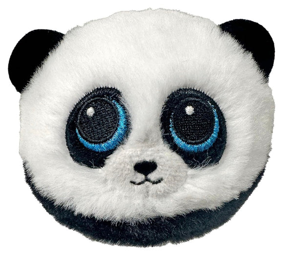 TY Beanie Bouncers Checkers Panda Bear Plush 4 Inch