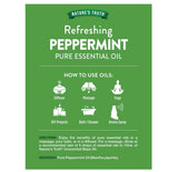 Nature's Truth, Pure Essential Oil, Refreshing Peppermint, 2 Oz