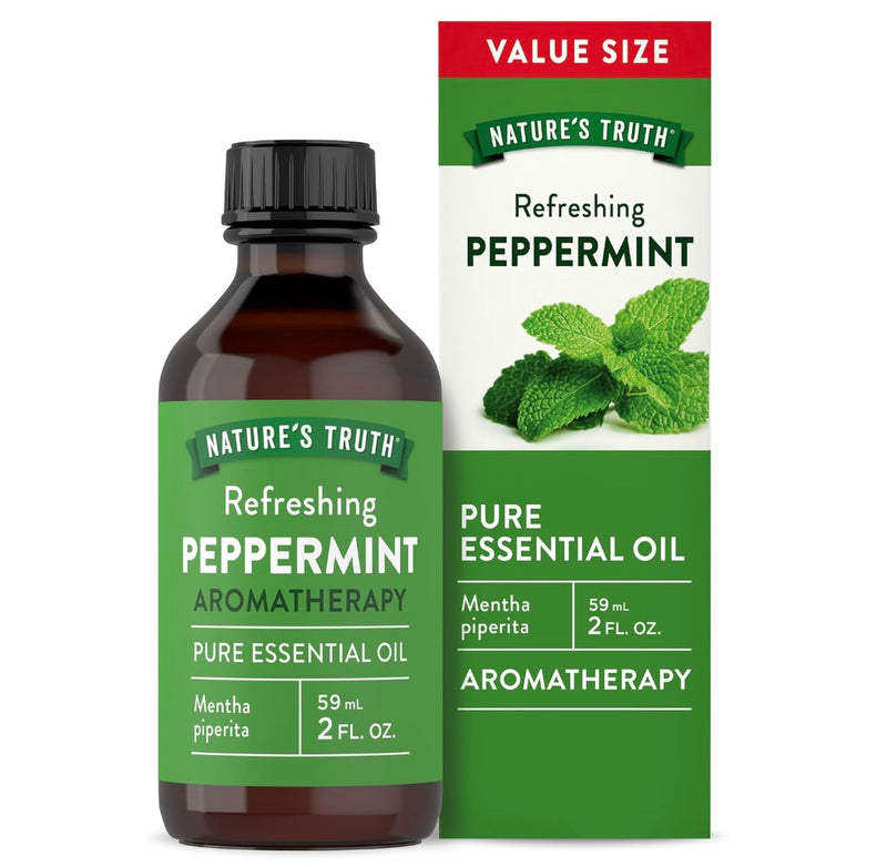 Nature's Truth, Pure Essential Oil, Refreshing Peppermint, 2 Oz