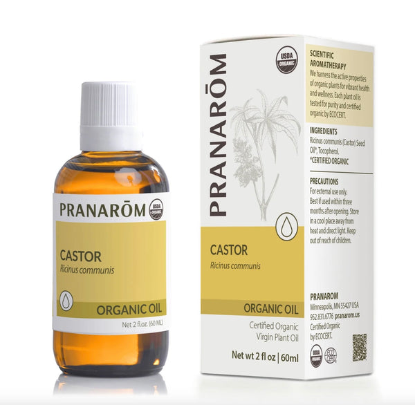 Pranarom Organic Virgin Plant Oil Castor 2 Fl Oz