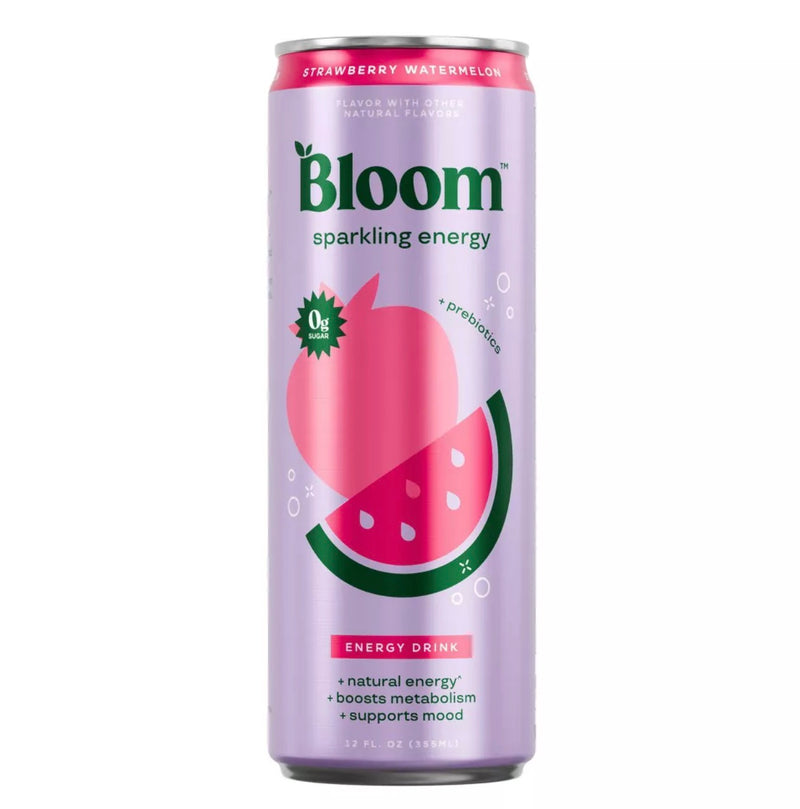 Bloom Energy, Strawberry Watermelon, 12 Oz