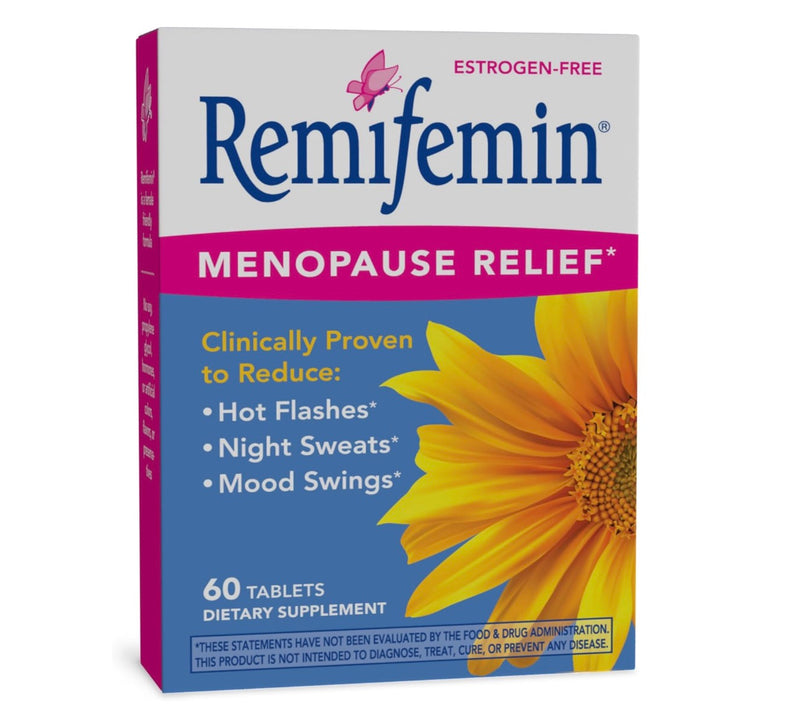 Terapia enzimática de la naturaleza Remifemin Menopausia Alivio 60 Tabletas