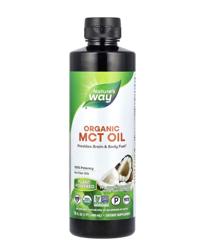 Nature's Way Organic MCT Oil 16oz