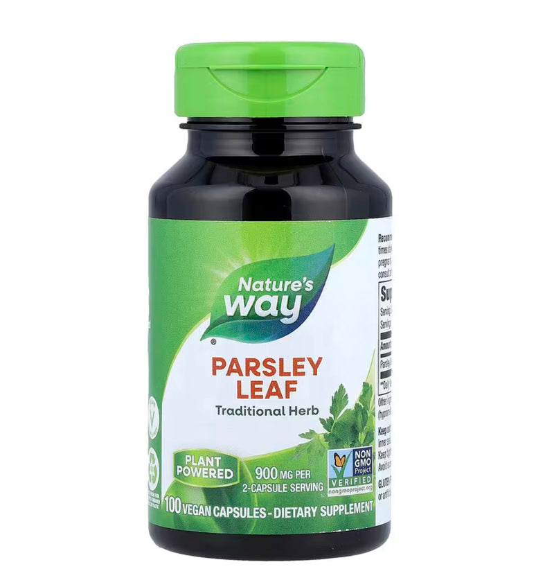 Hoja de perejil de la naturaleza 900 mg