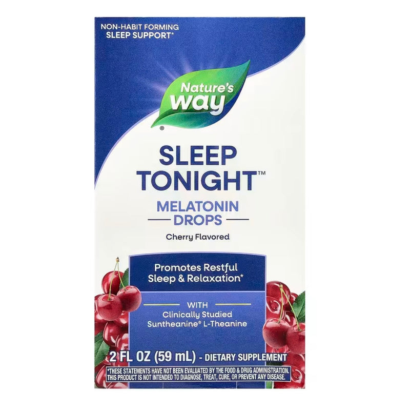 Nature's Way Sleep Tonight Melatonin Cherry cae