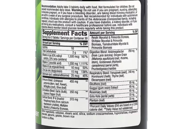 Nature's Way Systemwell Ultimate Inmunity Tablets