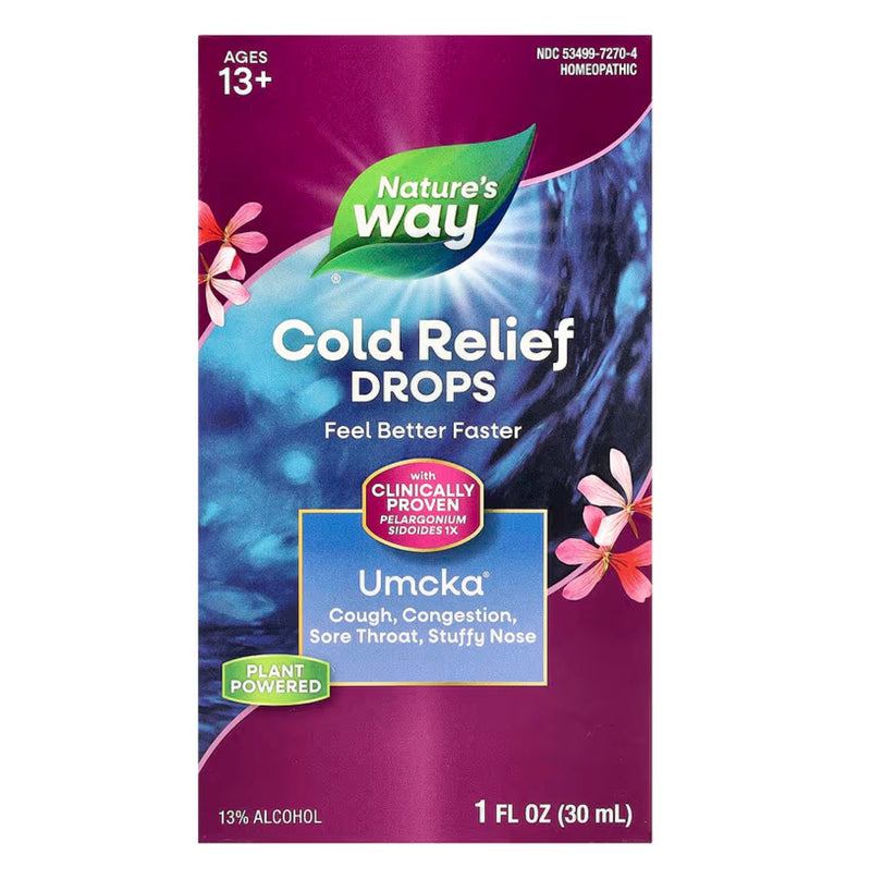 Nature's Way Umcka® Cold Relief Drops, Ages 13+ 1 fl oz