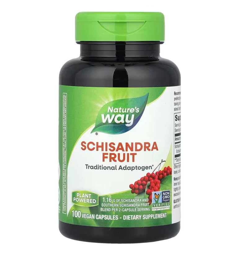 Nature's Way Schizandra Cápsulas de frutas 100ct