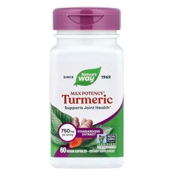 Nature's Way CURMERIC 750mg Cápsulas veganas 60ct