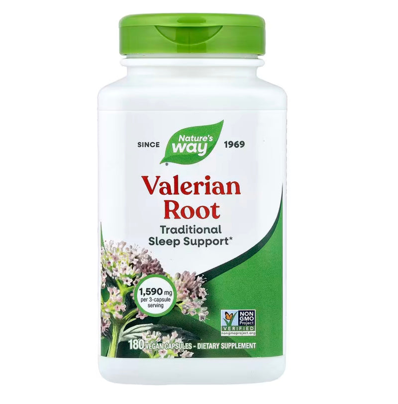 Nature's Way Valerian Root, 180 Vegan Capsules