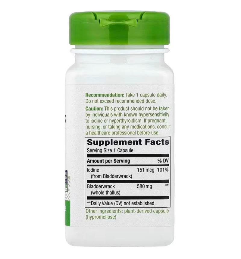 Nature's Way Premium Bladderwrack 580 mg