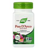 Nature's Way, Pau d'Arco Inner Bark, 1,090 mg, 100 cápsulas veganas