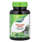 Natures Way Willow Bark 680 mg per Serving Size, 100 Vegetable Capsules