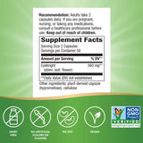 Nature's Way Eyebright Traditional Herb 560 mg per Serving Size, 100 Vegan Capsules