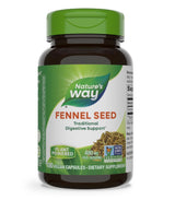 Nature's Way Fennel Seed 480 mg per Serving Size, 100 Vegan Capsules