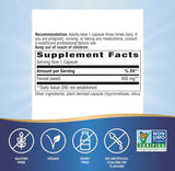 Nature's Way Fennel Seed 480 mg per Serving Size, 100 Vegan Capsules