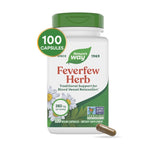 Nature's Way Feverfew 380 mg per Serving 100 Vegan Capsules