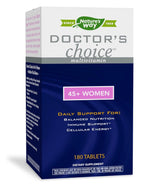 Nature's Way Doctor's Choice Multivitamins 45+ Mujeres tabletas