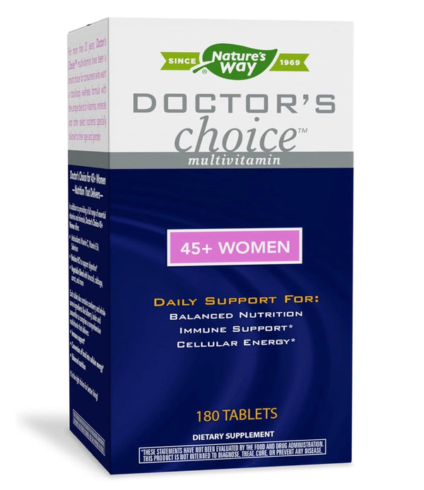 Nature's Way Doctor's Choice Multivitamins 45+ Mujeres tabletas