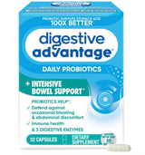 Digestive Advantage Intensive Bowel Support Probiotic Supplement 32 Capsules