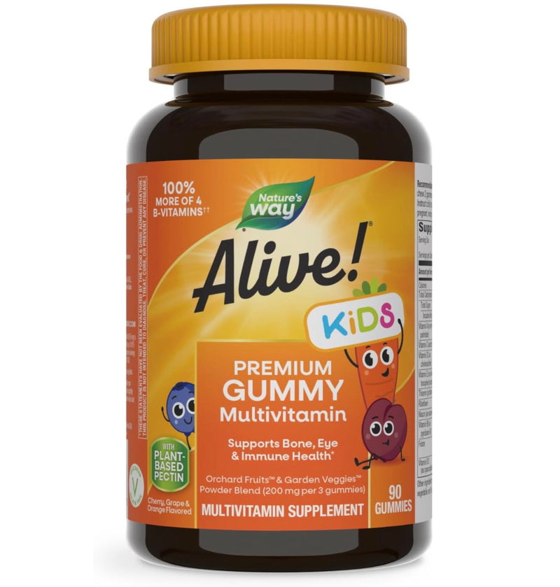 Nature's Way Alive Kids Gummy Multivitamin 90 ct