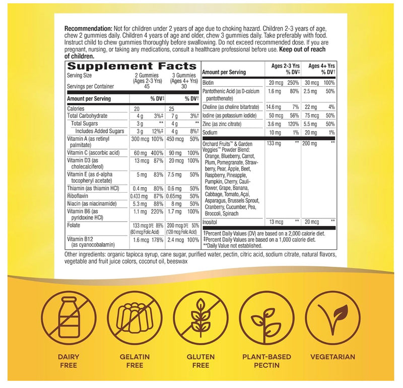 Nature's Way Alive Kids Gummy Multivitamin 90 ct