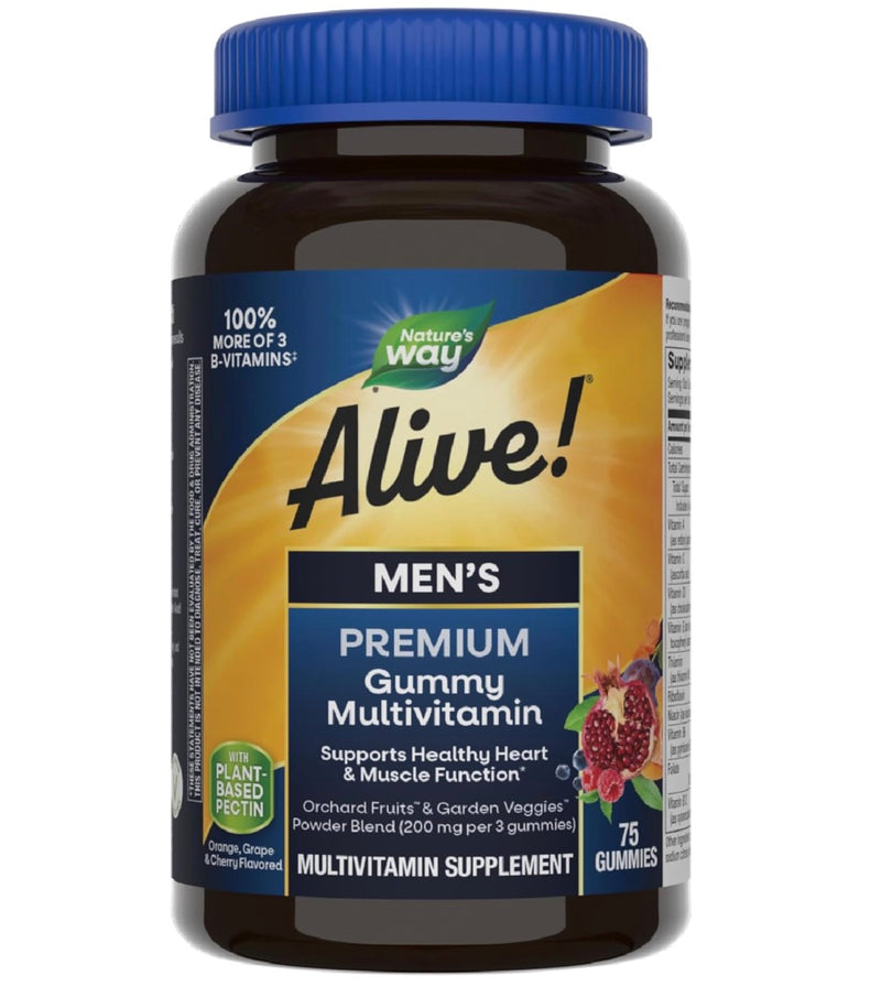 Nature's Way Alive Premium Menivitamin de goma masculina