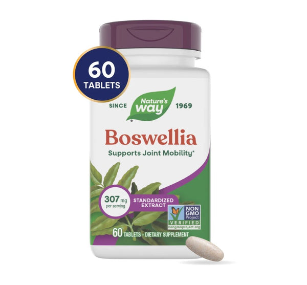 Nature's Way Boswellia 300 mg per Serving Size, 60 Tablets