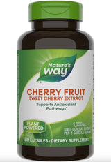 Nature's Way Cherry Fruit 1000 mg per Serving Size, 180 Capsules