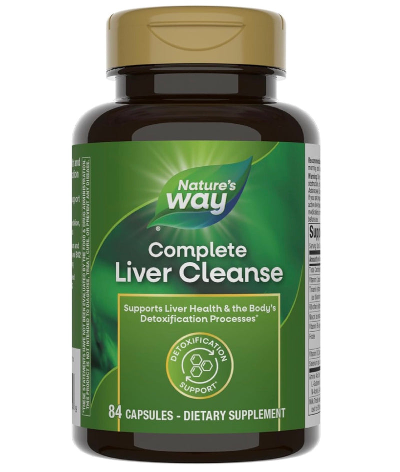 Nature's Way Enzymatic Therapy Complete Liver Cleanse 84 Capsules