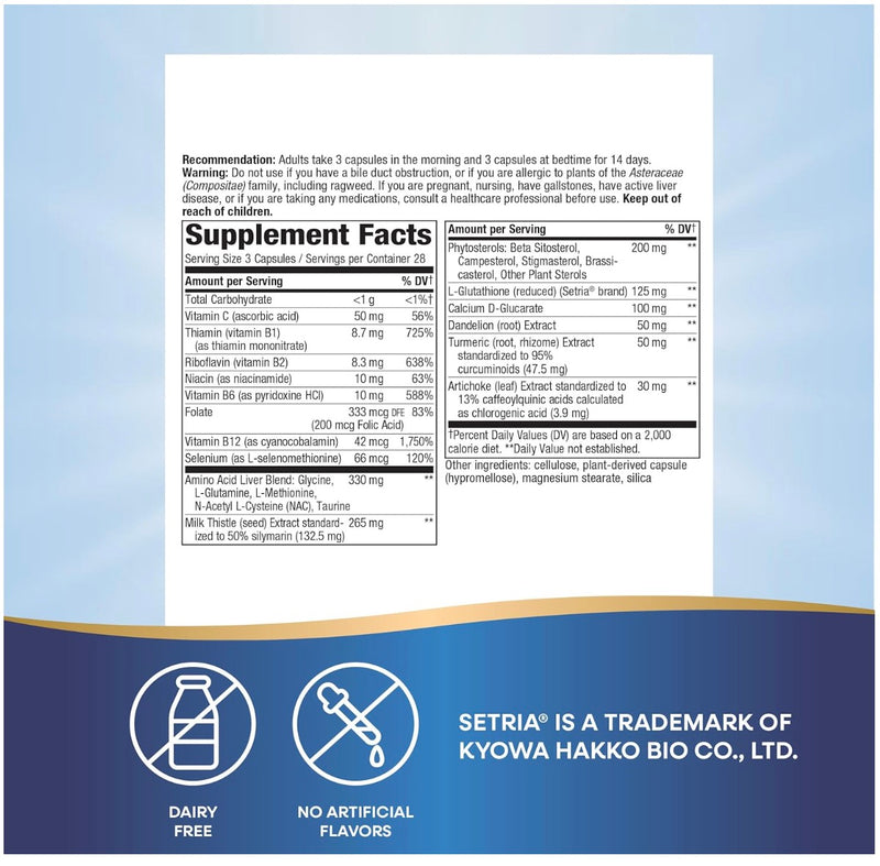 Nature's Way Enzymatic Therapy Complete Liver Cleanse 84 Capsules