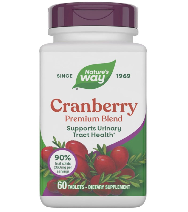 Nature's Way Cranberry Standardized Urinary Tract 60 Tablets