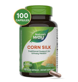 Nature's Way Premium Herbal Corn Silk 1200 mg per Serving Size, 100 Vegan Capsules