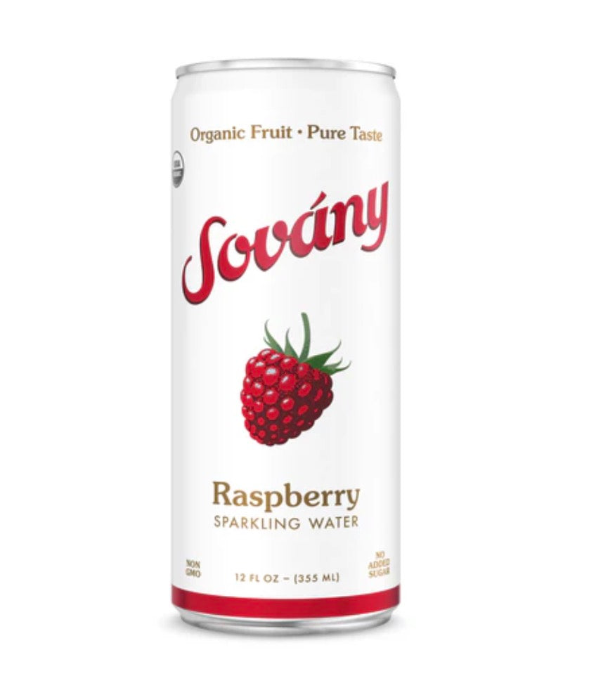 Sovány Sparkling Water Remarkable Raspberry 12oz – Locatel Health ...