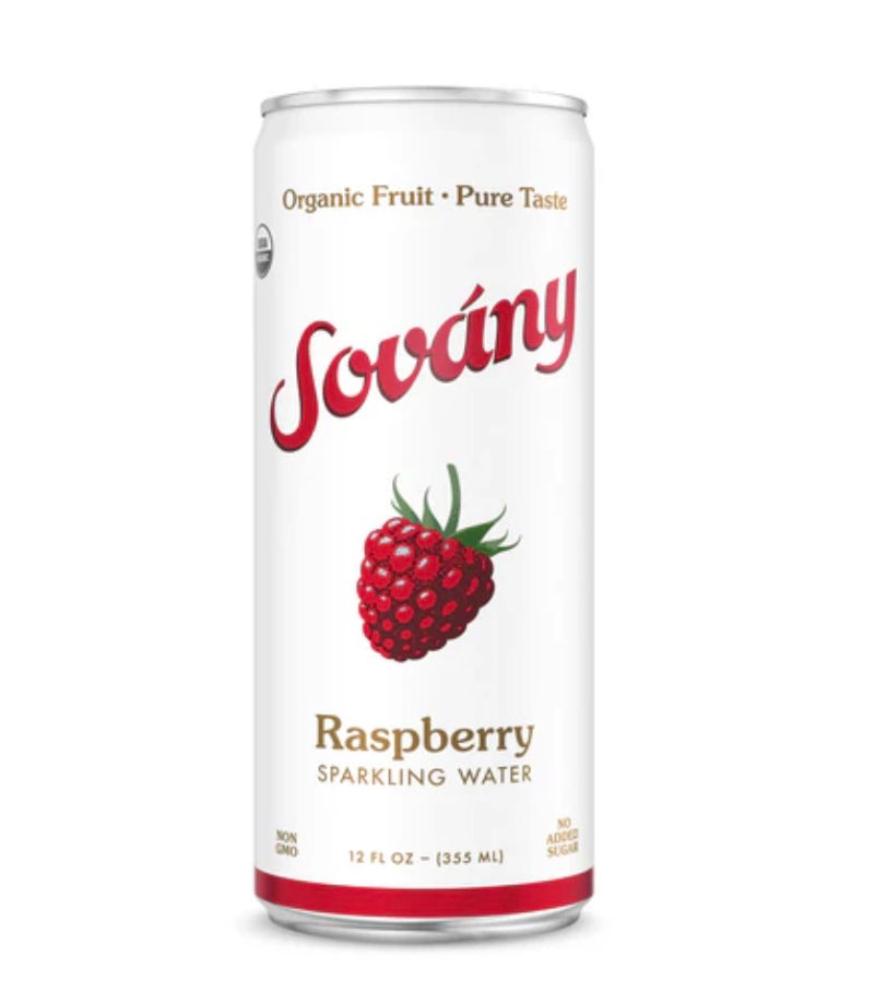 Sovány Sparkling Water Remarkable Raspberry 12oz