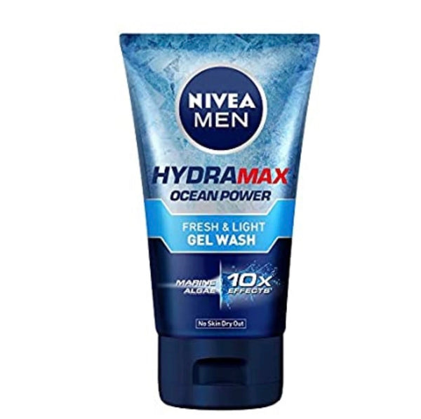 Nivea Men Hydramax Ocean Power Fresh Facial Wash Gel 100ml