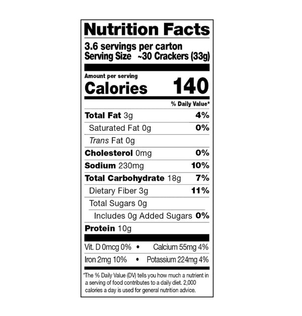 Milton’s Plant-Based Protein Crackers Everything, 120g