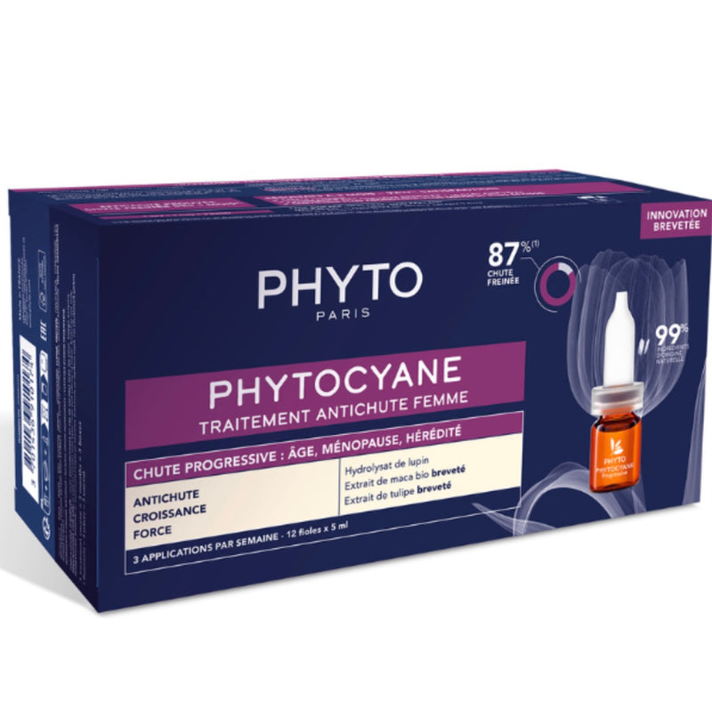 Phyto Phytocyane Progressive Hair Loss Treatment 12 Vials 5ml each
